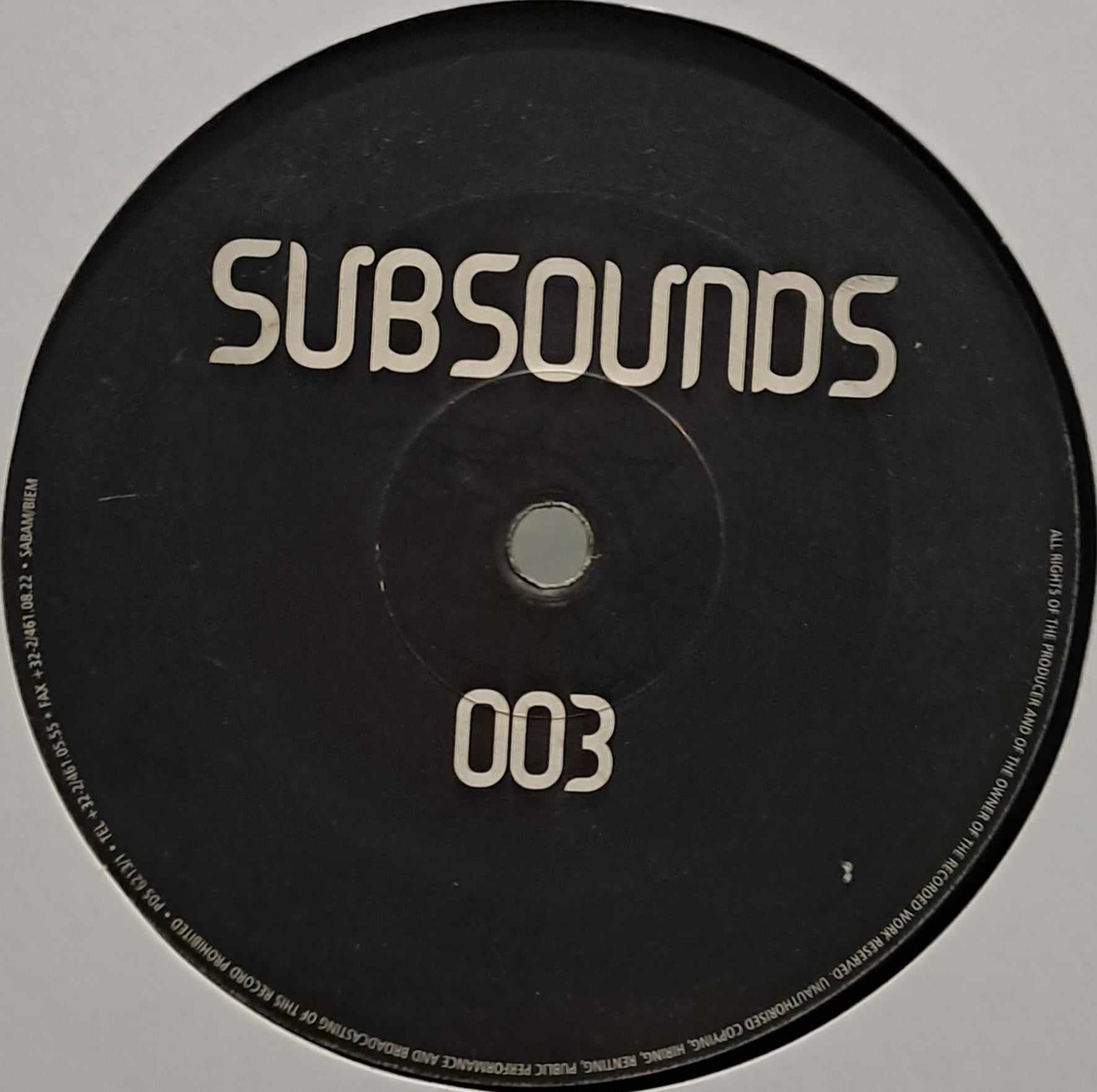 Subsounds 03 - vinyle acid